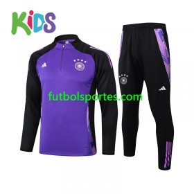 Alemania Niño Sudadera de Entrenamiento Trajes Violeta 2024